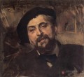 Porträt des Künstlers Ernest Ange Duez genre Giovanni Boldini